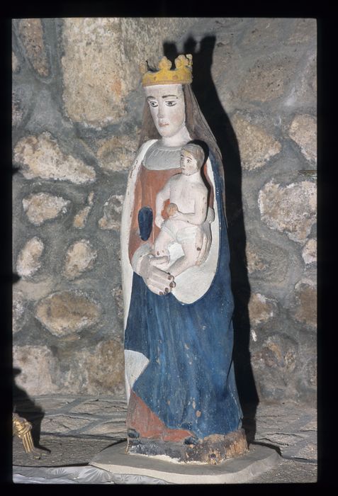 statue : Vierge à l'Enfant, vue générale