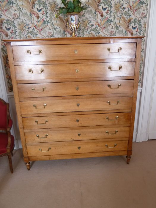 chiffonnier (semainier), vue générale - © Ministère de la Culture (France), Conservation des antiquités et des objets d'art de l'Indre, tous droits réservés 