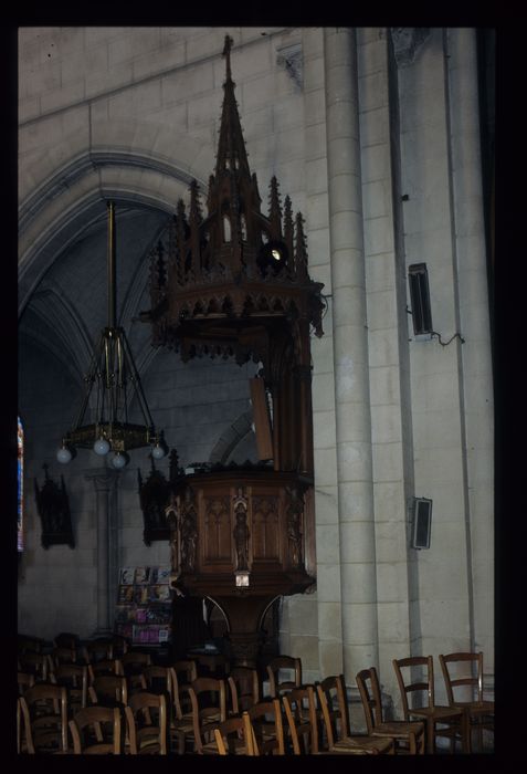 chaire à prêcher, vue générale