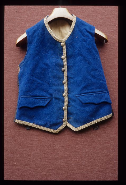 costume de suisse (n°2), vue générale du gilet