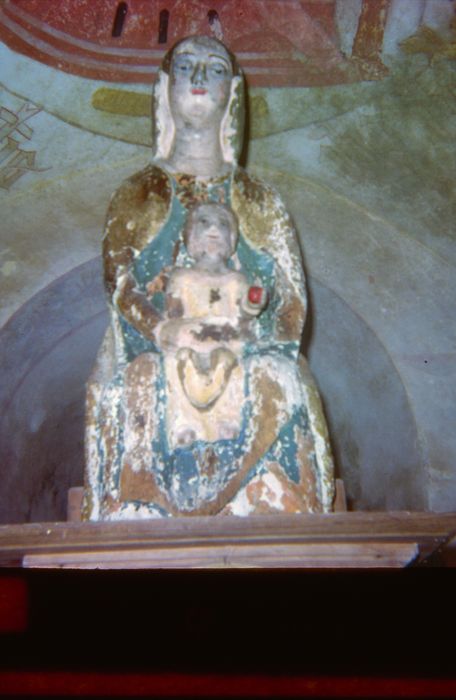 statue : Vierge Sedes Sapientiae, vue générale