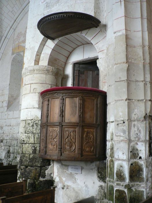 chaire à prêcher, vue générale
