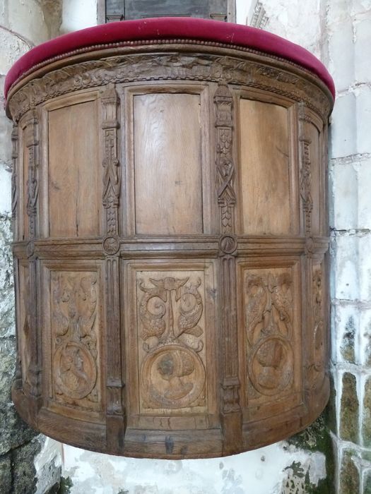 chaire à prêcher, vue générale