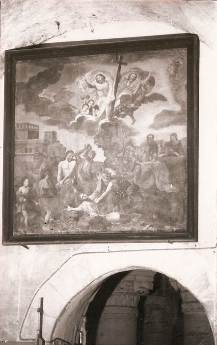 tableau : Martyre de saint Etienne, vue générale