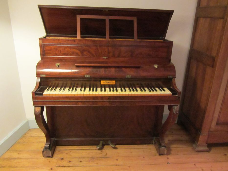 piano (pianino), vue générale