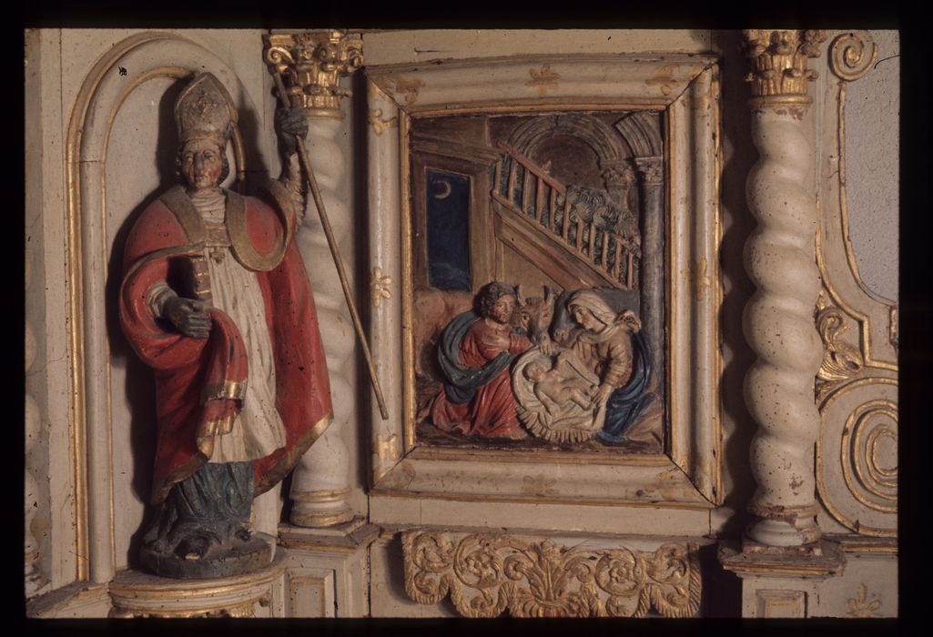 retable, détail