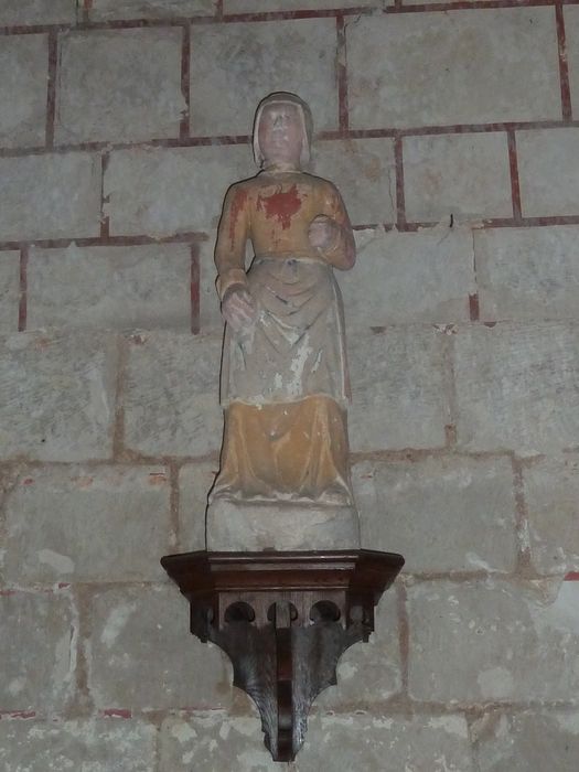 statue : Sainte Anne, vue générale