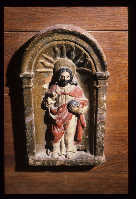 porte de tabernacle : Christ bénissant, vue générale