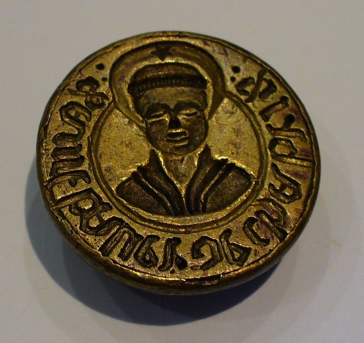 matrice de sceau : Saint-Phalier de Chabris, vue générale