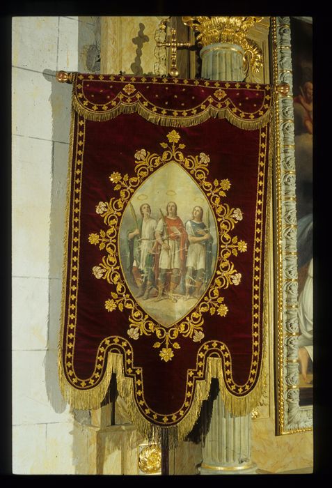 bannière d'église dite des Bons Saints, vue générale - © Ministère de la Culture (France), Conservation des antiquités et des objets d'art de l'Indre, tous droits réservés 