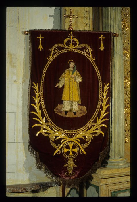 bannière d'église dite de saint Etienne, vue générale - © Ministère de la Culture (France), Conservation des antiquités et des objets d'art de l'Indre – Tous droits réservés 