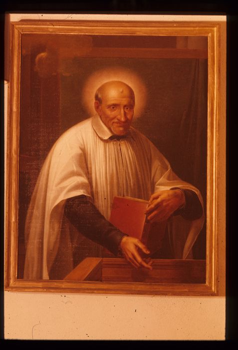 tableau : Saint Vincent de Paul, vue générale - © Ministère de la Culture (France), Conservation des antiquités et des objets d'art de l'Indre, tous droits réservés 