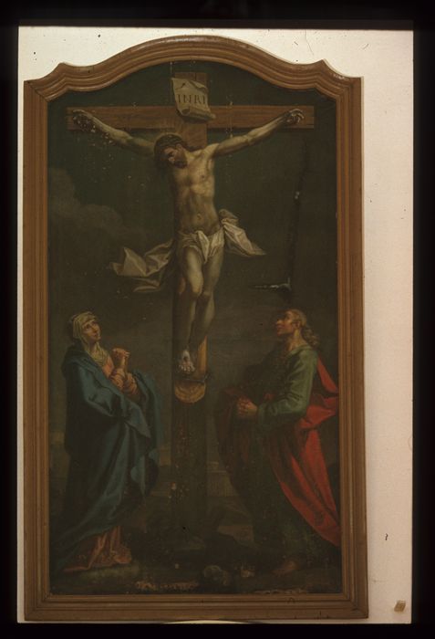 tableau : Le Calvaire, vue générale - © Ministère de la Culture (France), Conservation des antiquités et des objets d'art de l'Indre, tous droits réservés 