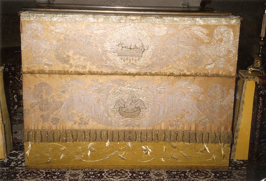 quatre éléments du dais de la Fête-Dieu, vue générale - © Ministère de la Culture (France), Conservation des antiquités et des objets d'art de l'Indre, tous droits réservés 