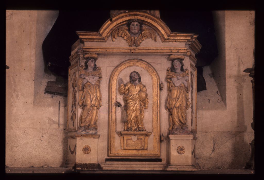 tabernacle, vue générale - © Ministère de la Culture (France), Conservation des antiquités et des objets d'art de l'Indre, tous droits réservés 