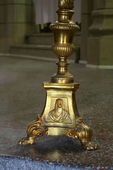 croix d'autel, vue partielle - © Ministère de la Culture (France), Conservation des antiquités et des objets d'art de l'Indre, tous droits réservés 