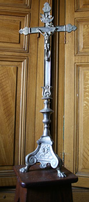 croix d'autel, vue générale - © Ministère de la Culture (France), Conservation des antiquités et des objets d'art de l'Indre, tous droits réservés 