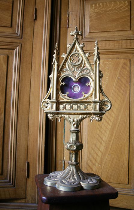 reliquaire-monstrance : Saint Abdon, saint Sennen, vue générale - © Ministère de la Culture (France), Conservation des antiquités et des objets d'art de l'Indre, tous droits réservés 