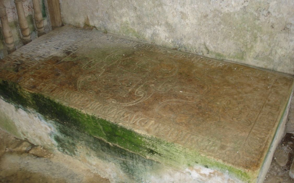 Plaque funéraire de Catherine de Rochechouart et de Jean d'Aubusson