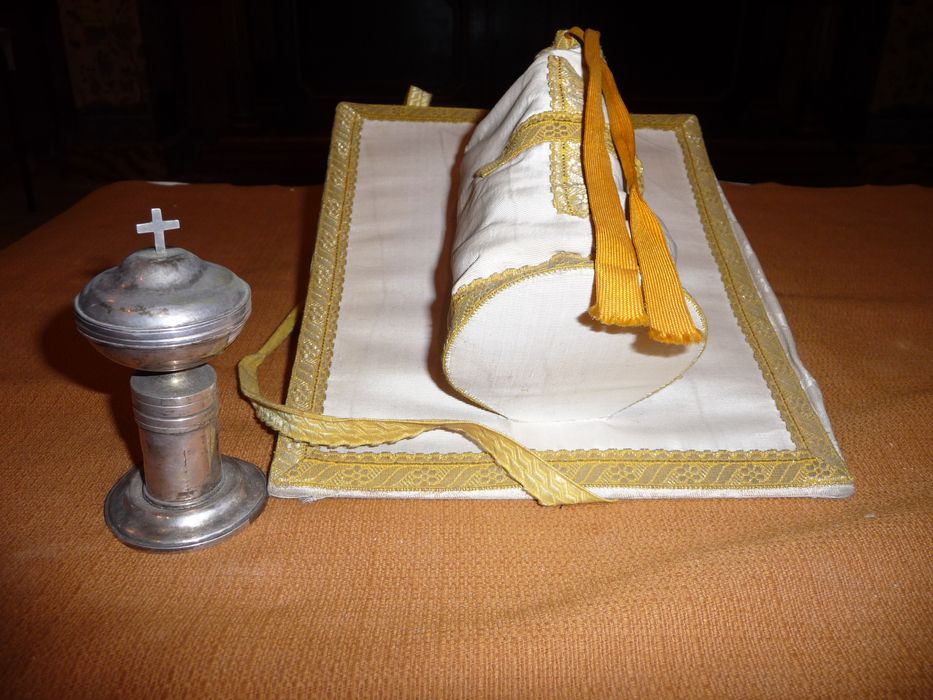 ciboire des malades, vue générale - © Ministère de la Culture (France), Conservation des antiquités et des objets d'art de l'Indre – Tous droits réservés 