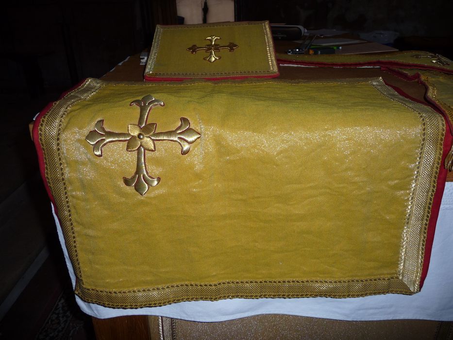 voile de calice, vue générale - © Ministère de la Culture (France), Conservation des antiquités et des objets d'art de l'Indre, tous droits réservés 
