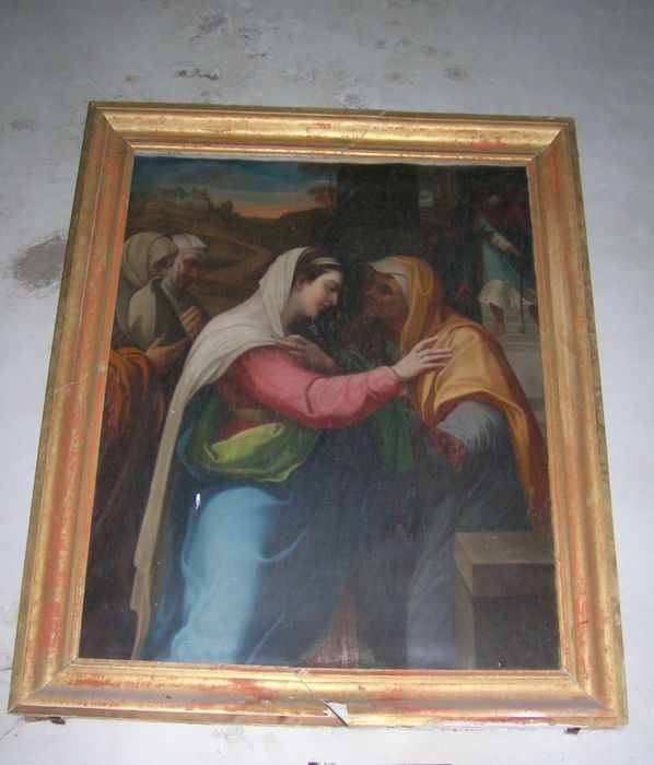 tableau : La Visitation, vue générale