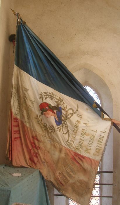 drapeau ou insigne (drapeau de conscrits) : Classe 1931, vue générale