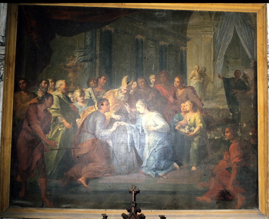 tableau : Mariage de la Vierge, vue générale