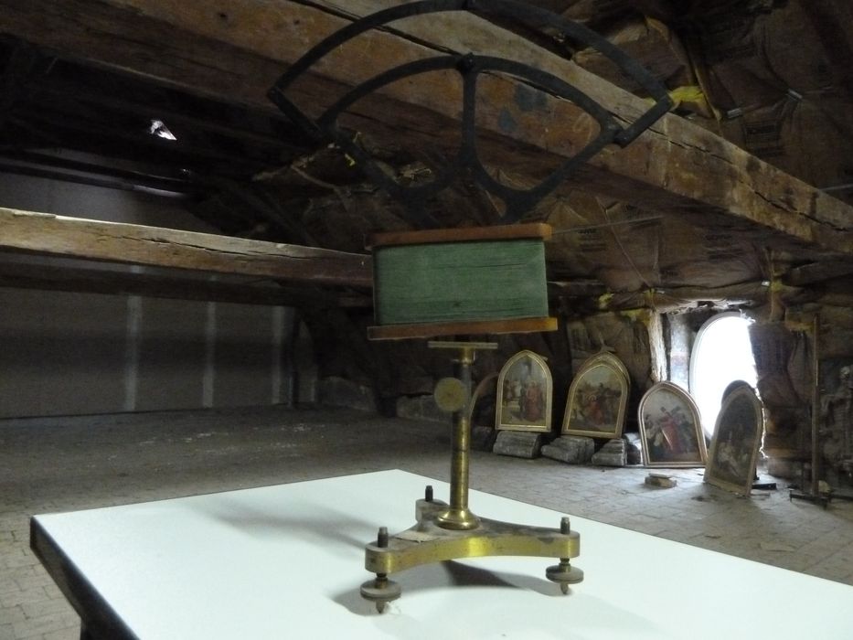 instrument de mesure de forces électromotrices (galvanomètre), vue générale - © Ministère de la Culture (France), Conservation des antiquités et des objets d'art de l'Indre – Tous droits réservés 