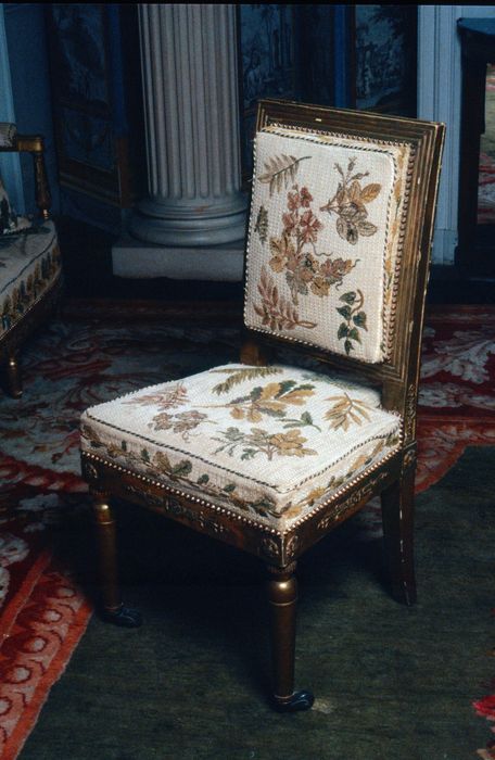 chaise, style Empire, vue générale