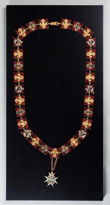 Décorations du prince de Talleyrand (grand-collier) : Ordre du Saint-Esprit