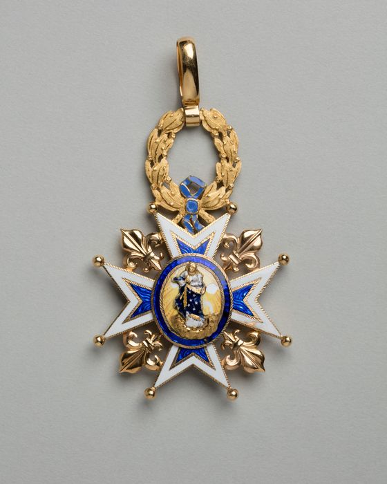 Décorations du prince de Talleyrand (croix de commandeur) : Ordre de Charles III d'Espagne