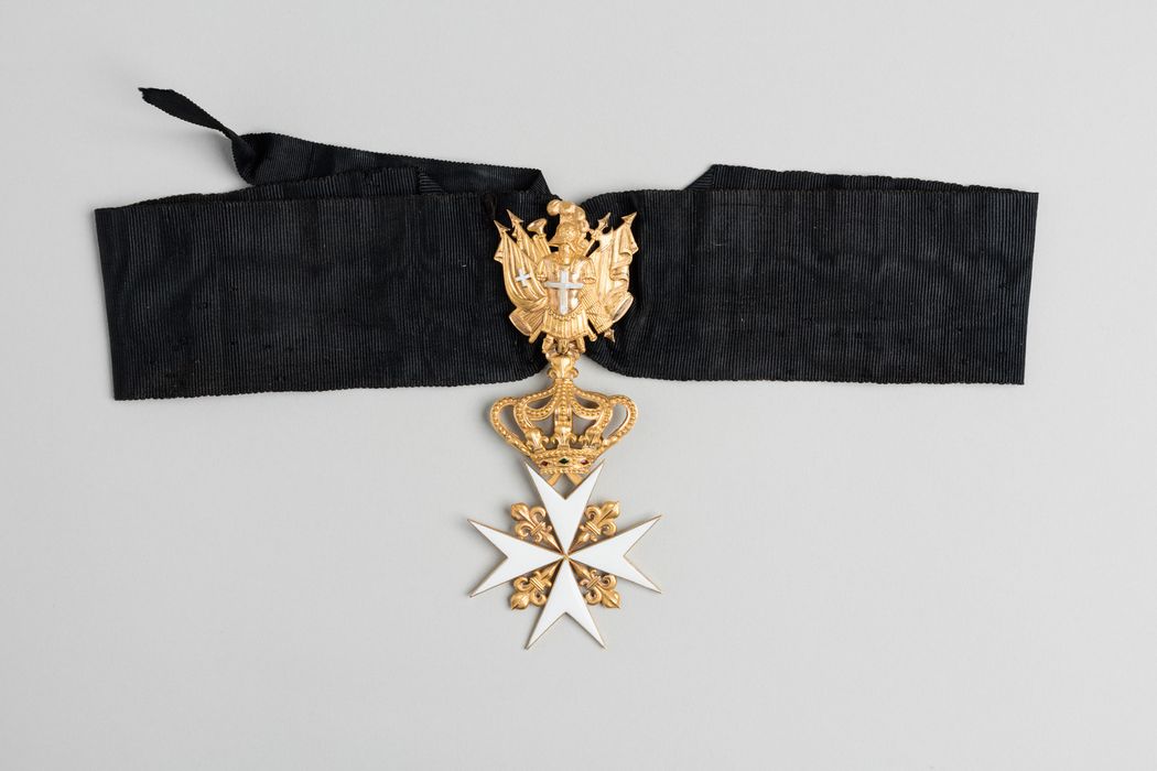 Décorations du prince de Talleyrand : Croix de Malte d'Espagne