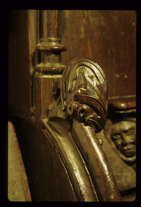 stalles, détail
