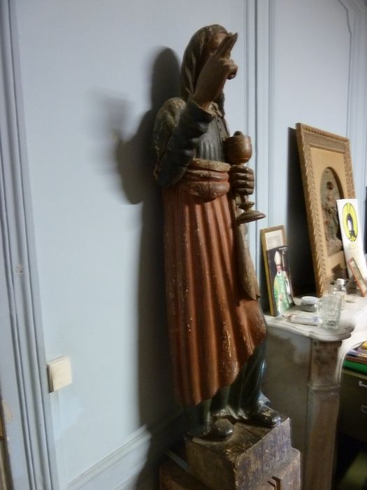 statue : saint Jean l'évangéliste - © Ministère de la Culture (France), Conservation des antiquités et des objets d'art de l'Indre, tous droits réservés 