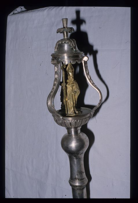 bâton de procession ou de chantre - © Ministère de la Culture (France), Conservation des antiquités et des objets d'art de l'Indre – Tous droits réservés 