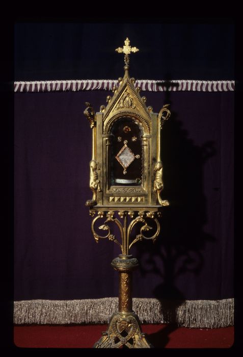 reliquaire-monstrance : Saint Priscillari