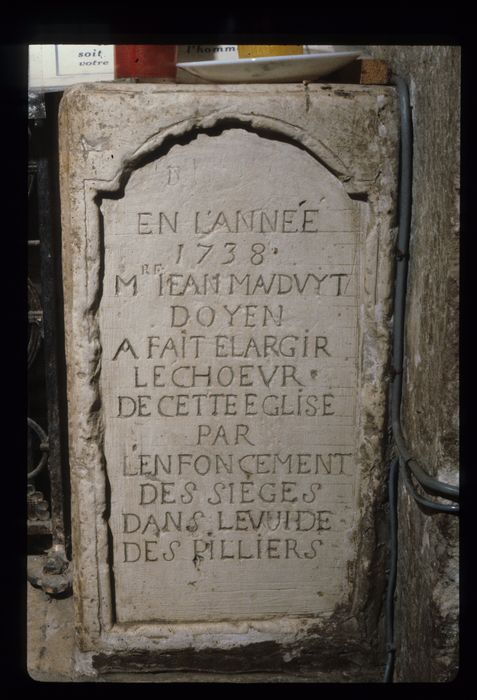 plaque commémorative