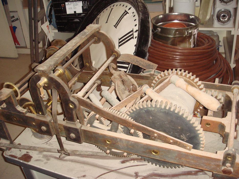 mécanisme d'horloge - © Ministère de la Culture (France), Conservation des antiquités et des objets d'art de l'Indre – Tous droits réservés 
