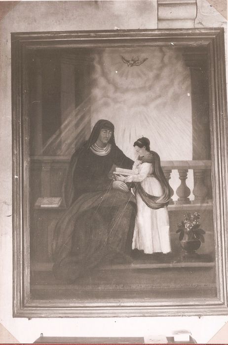 Tableau : Sainte Anne et la Vierge