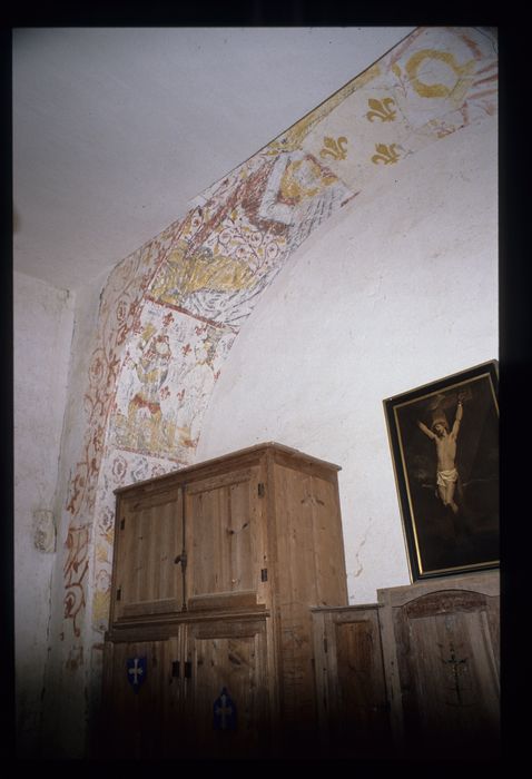 Eglise Saint-André : Peintures monumentales, vue partielle