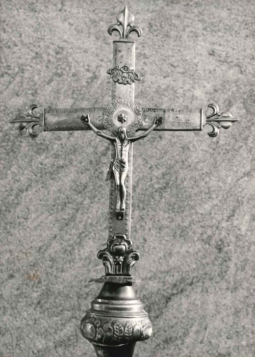 croix de procession - © Ministère de la Culture (France), Conservation des antiquités et des objets d'art de l'Indre, tous droits réservés 