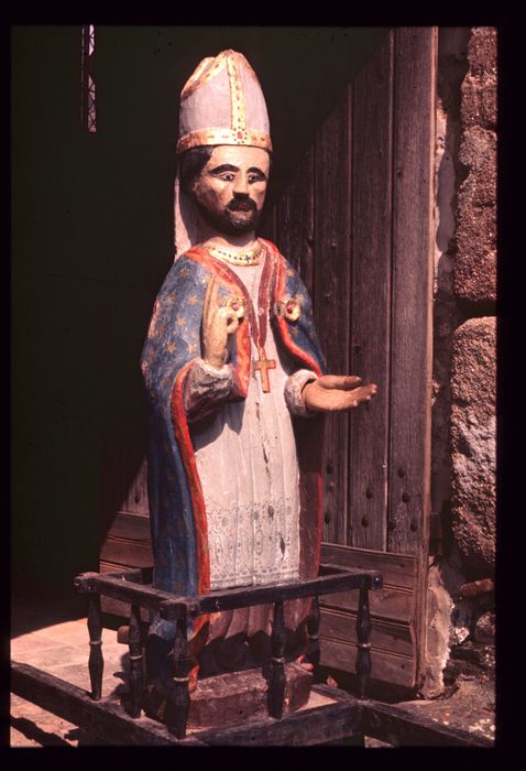 statue : Saint Luc - © Ministère de la Culture (France), Conservation des antiquités et des objets d'art de l'Indre, tous droits réservés 