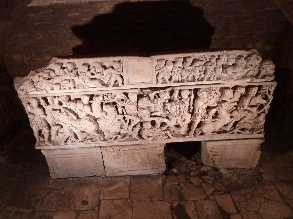 sarcophage dit tombeau de saint Ludre