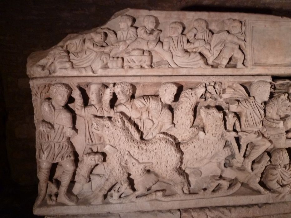 sarcophage dit tombeau de saint Ludre