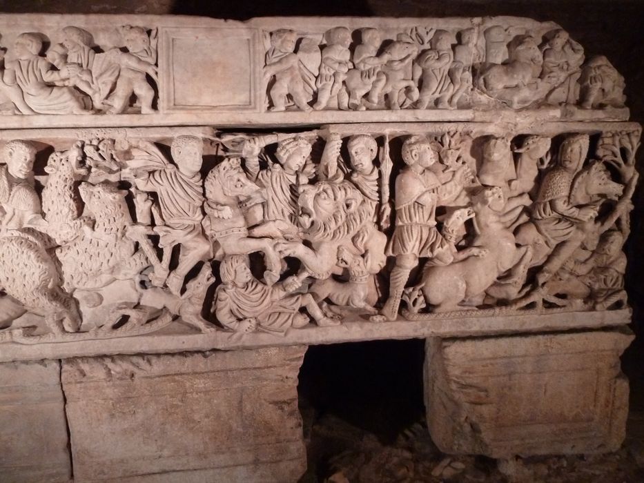 sarcophage dit tombeau de saint Ludre