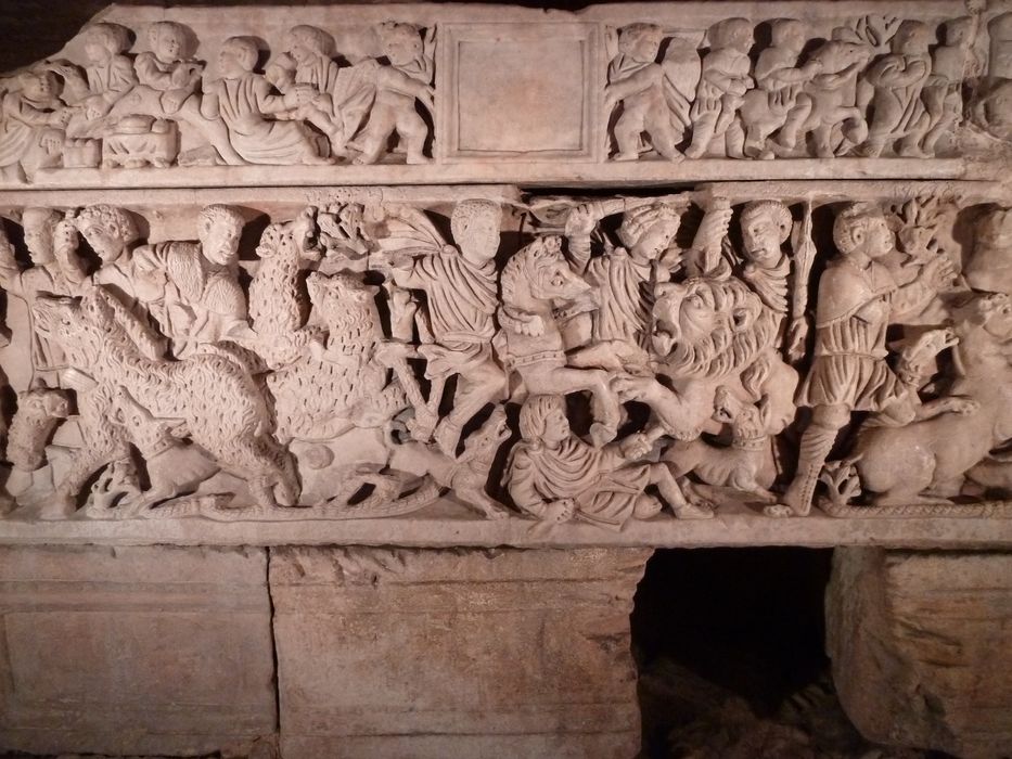 sarcophage dit tombeau de saint Ludre