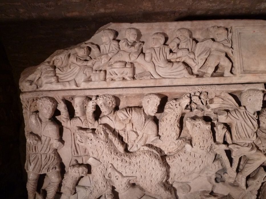 sarcophage dit tombeau de saint Ludre