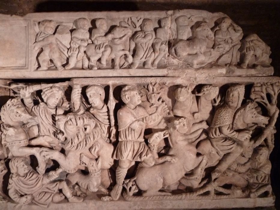 sarcophage dit tombeau de saint Ludre