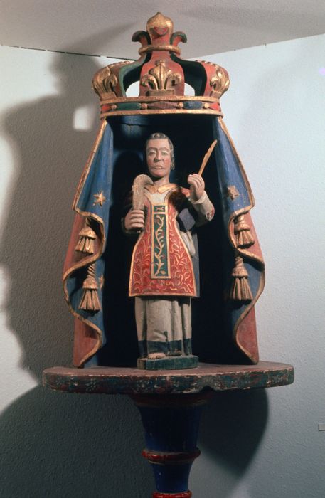 bâton de procession de la confrérie de saint Vincent